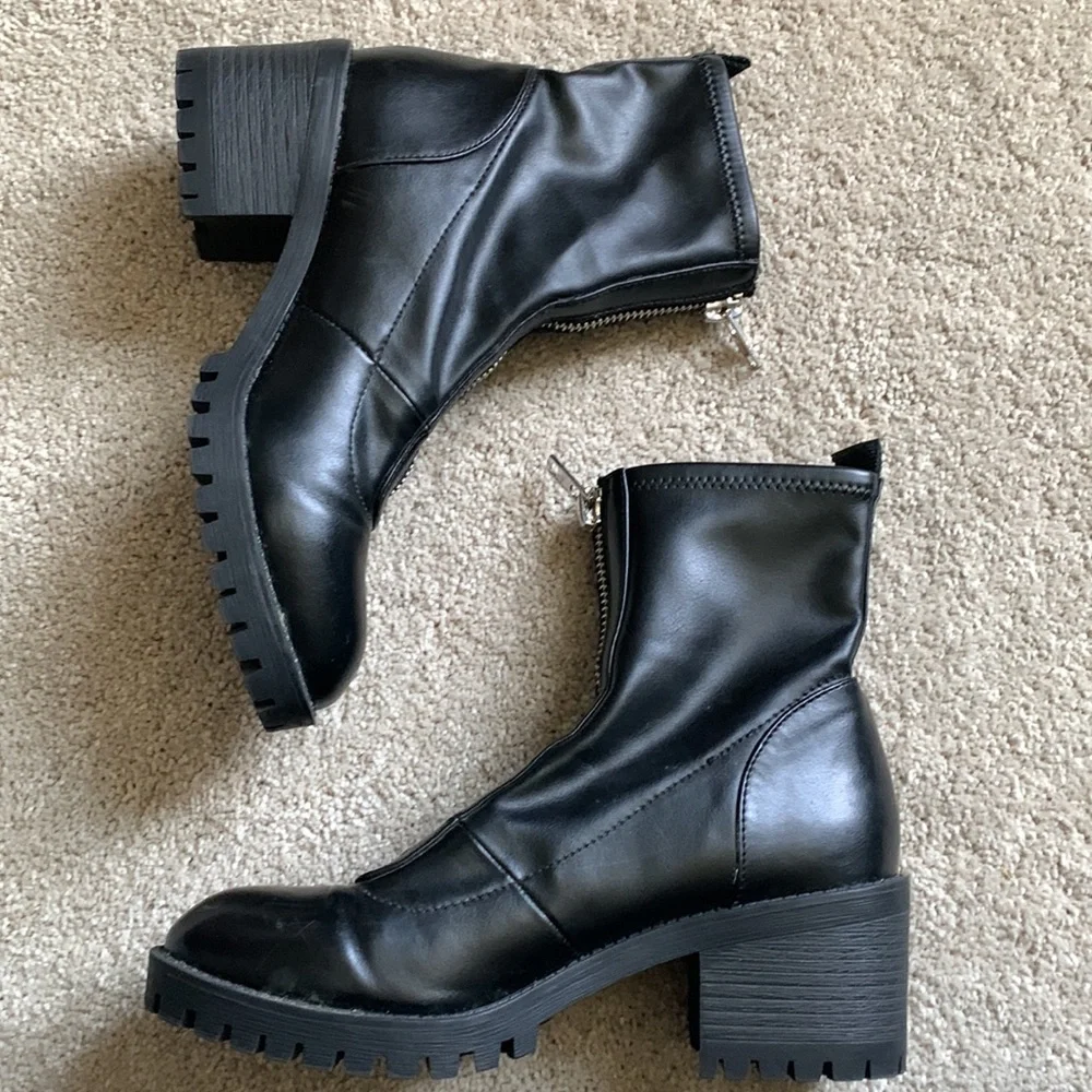 Madden Girl zip up boots - Picture 3 of 6